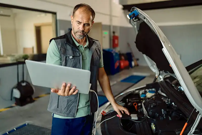 Montagem de carregadores de carros eletricos